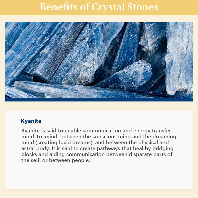 Kyanite Natural Crystal Serenity Healing Crystal