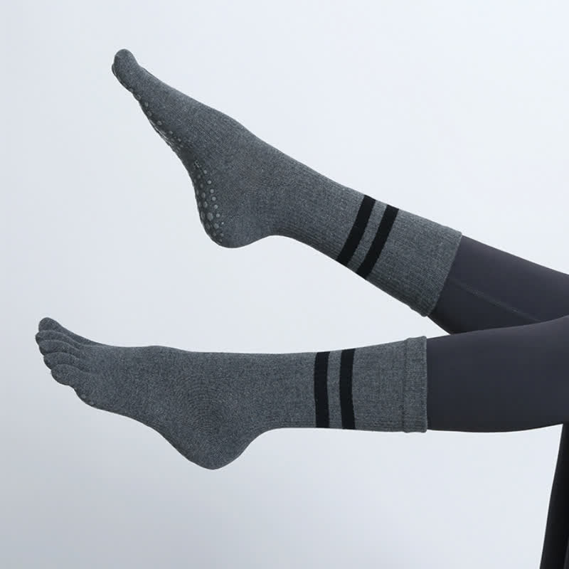 Olivenorma Pilates Anti-slip Five-finger Socks Yoga Socks