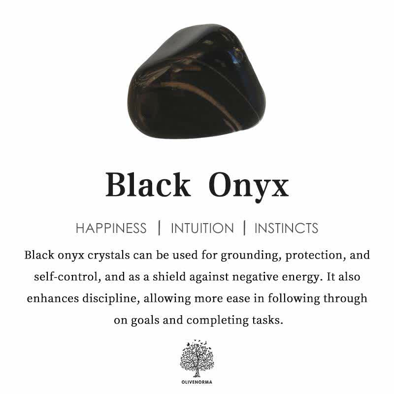 Olivenorma "Light In The Dark" -Black Onyx Lotus Orgone Pyramid