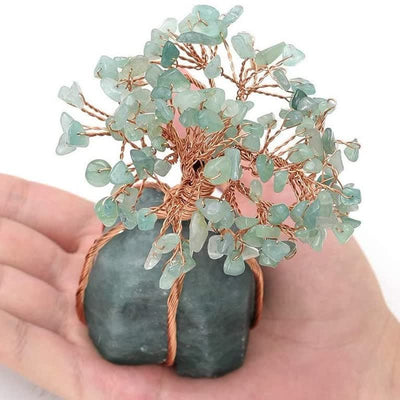 Olivenorma Healing Green Aventurine Feng Shui Tree