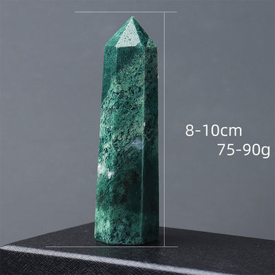 Olivenorma Malachite Natural Crystal Wands Tower