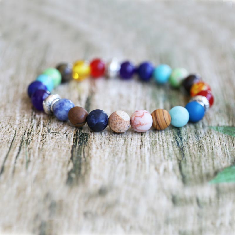 Cosmic Planet Seven Chakra Bracelet