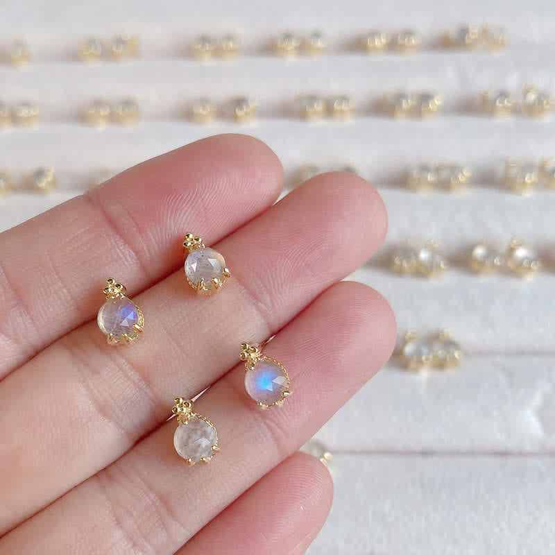 Olivenorma Natural Moonstone Jewelry Set