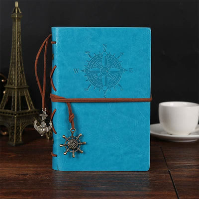 (Clearance 30% OFF / CODE: OFF30) - Olivenorma Vintage Leather Cover Journal