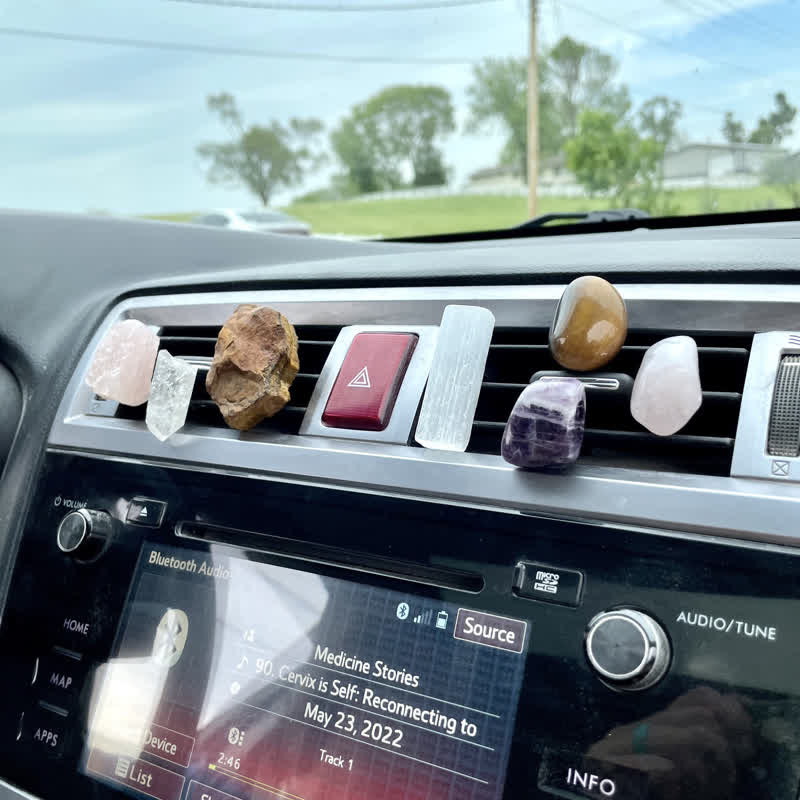 Olivenorma Natural Crystal Car Air Vent Decoration