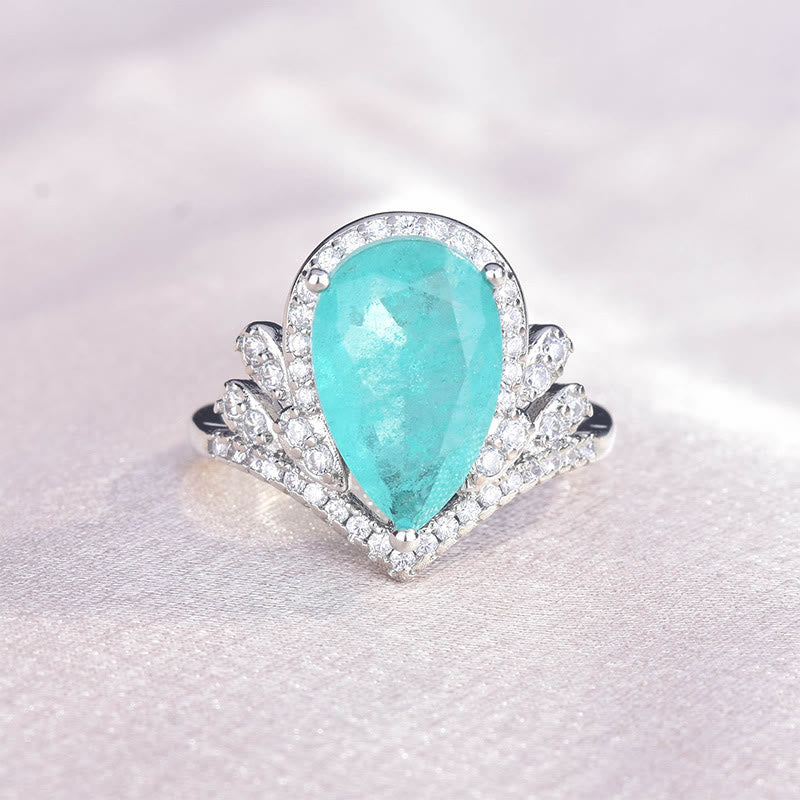 Olivenorma "Pure Love" - Paraiba Tourmaline Elegant Ring