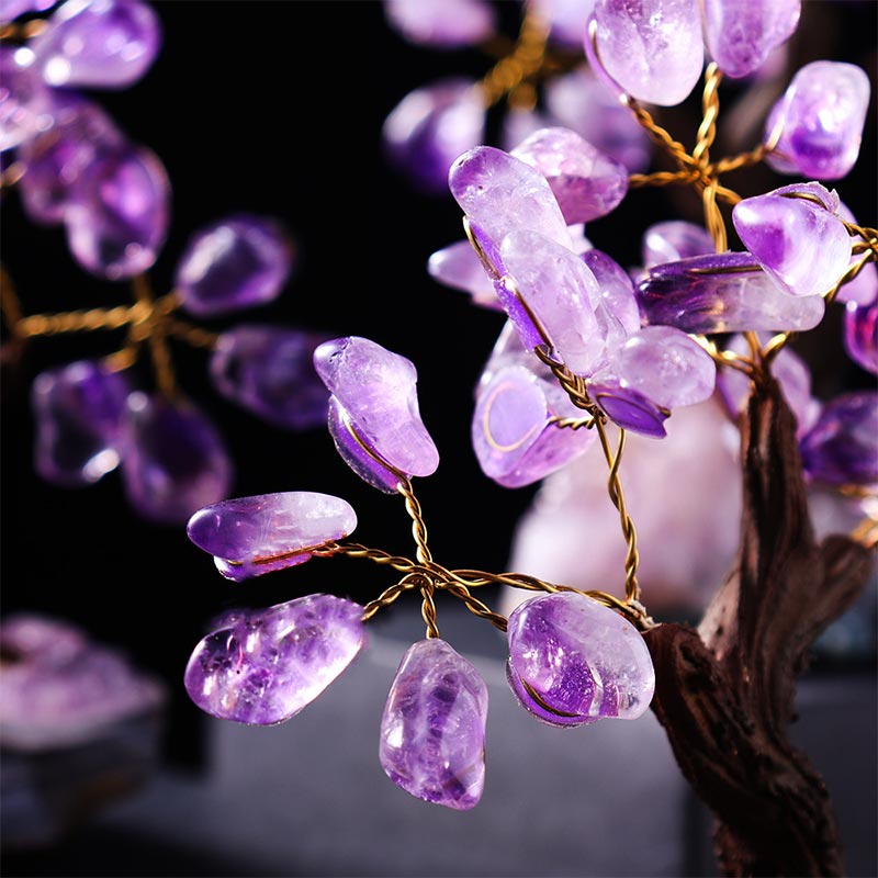 Olivenorma Amethyst Healing Feng Shui Tree