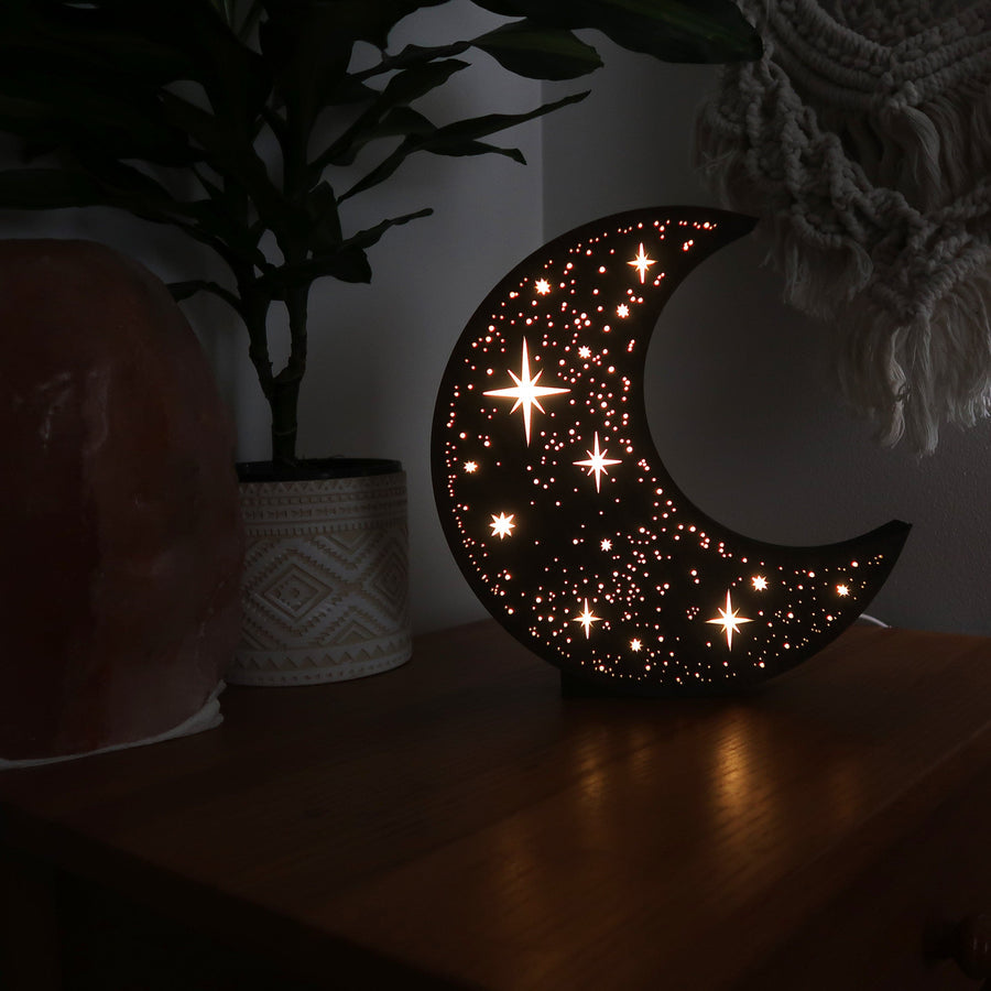Olivenorma Starry Botanical Moon Lamp - image 3