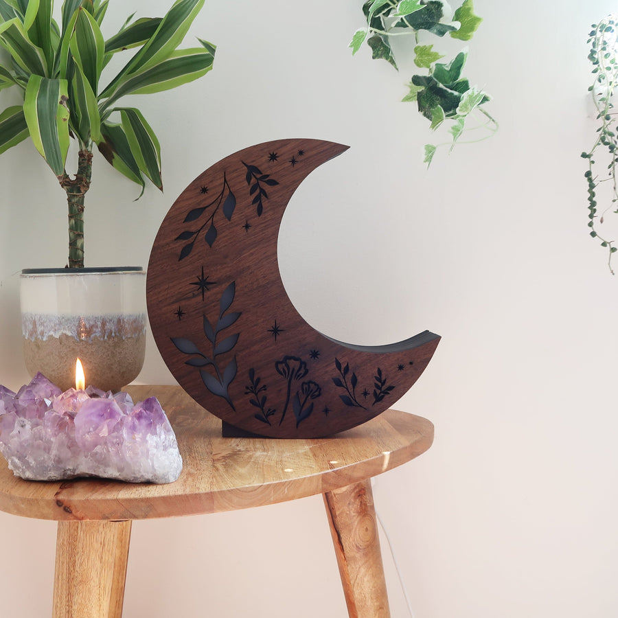 Olivenorma Starry Botanical Moon Lamp - image 8