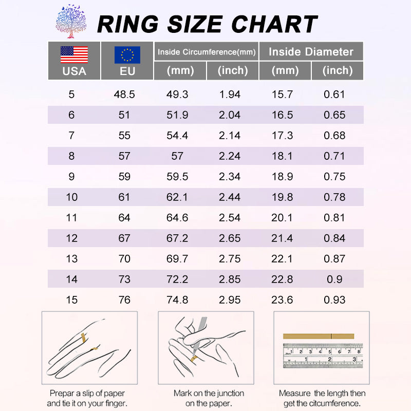 Olivenorma Moon Star Color-Change Alexandrite Branch Leaf Amethyst Engagement Ring - image 6