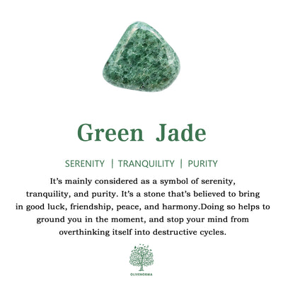 Olivenorma Heart of Nature Green Jade & Clear Quartz Orgone Pyramid - image 7