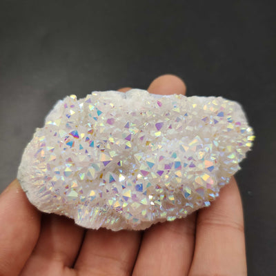 Olivenorma Angel Aura Quartz Crystal Cluster Gemstone Decoration