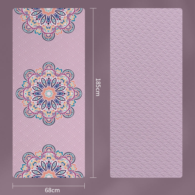 Olivenorma Environmentally Friendly Tpe Mandala Print 8mm Yoga Mat