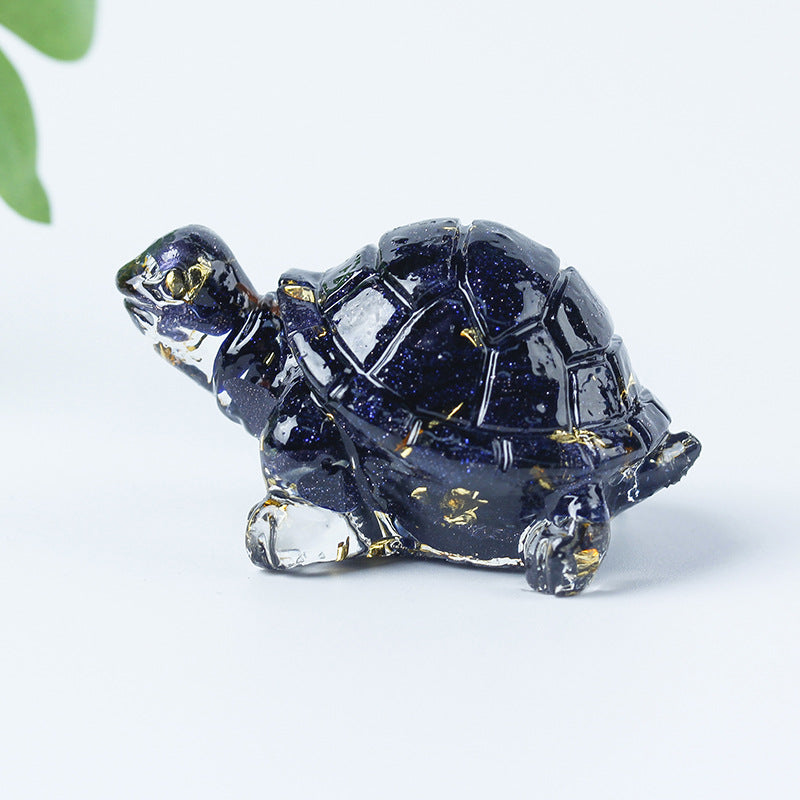 Olivenorma Crystal Gravel Glue Little Turtle Gemstone Decoration - image 14