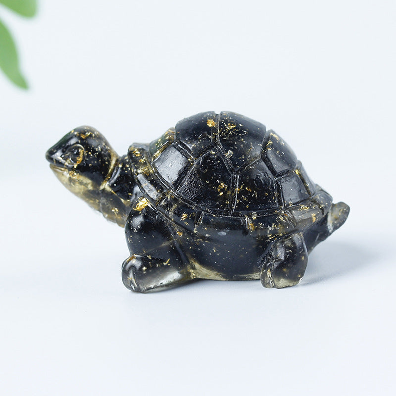 Olivenorma Crystal Gravel Glue Little Turtle Gemstone Decoration - image 20