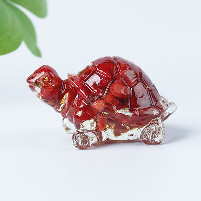 Olivenorma Crystal Gravel Glue Little Turtle Gemstone Decoration - image 29