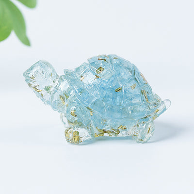 Olivenorma Crystal Gravel Glue Little Turtle Gemstone Decoration - image 41