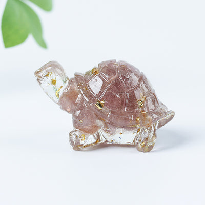 Olivenorma Crystal Gravel Glue Little Turtle Gemstone Decoration - image 43