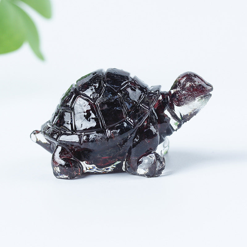 Olivenorma Crystal Gravel Glue Little Turtle Gemstone Decoration - image 58