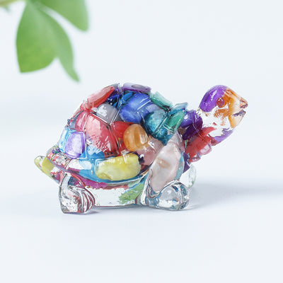 Olivenorma Crystal Gravel Glue Little Turtle Gemstone Decoration - image 64