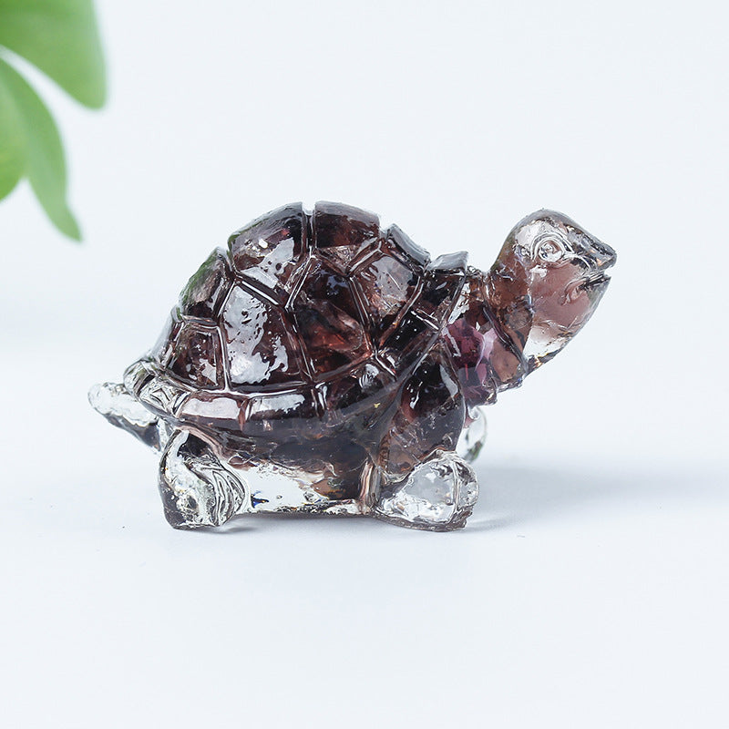 Olivenorma Crystal Gravel Glue Little Turtle Gemstone Decoration - image 69