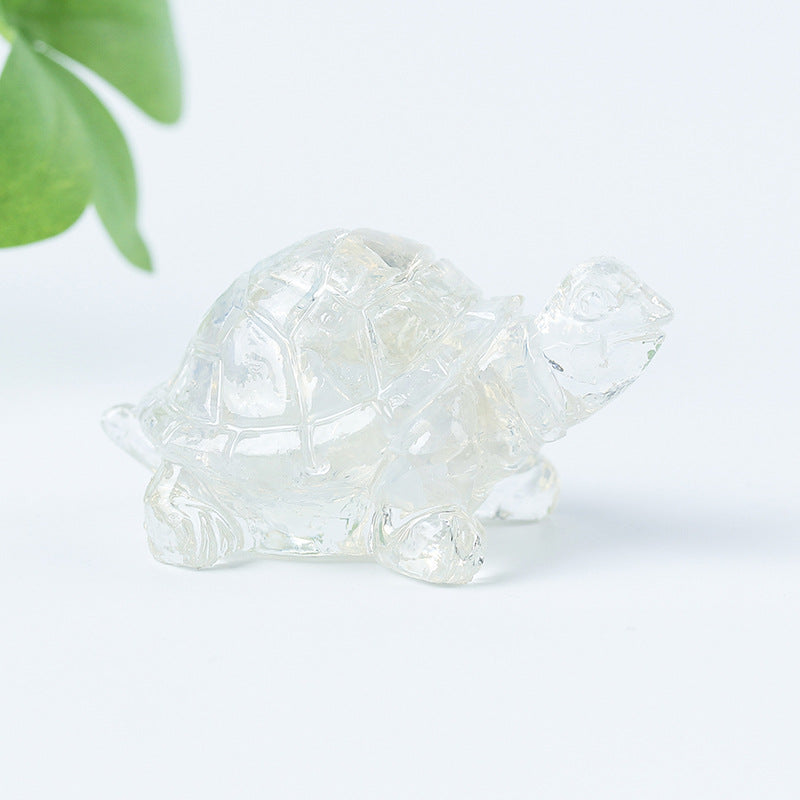 Olivenorma Crystal Gravel Glue Little Turtle Gemstone Decoration - image 33