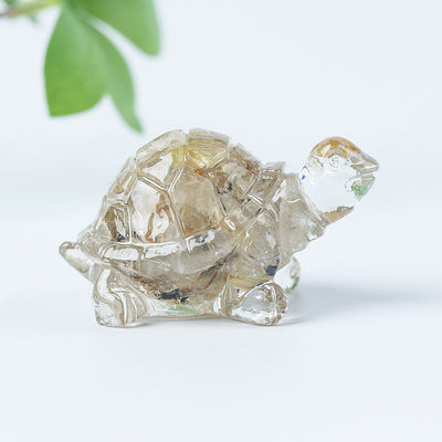 Olivenorma Crystal Gravel Glue Little Turtle Gemstone Decoration - image 71