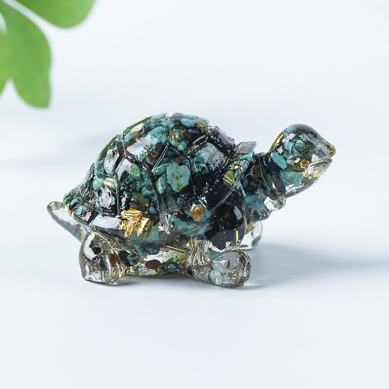 Olivenorma Crystal Gravel Glue Little Turtle Gemstone Decoration - image 73
