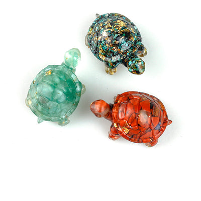Olivenorma Eternal Journey Gemstone Turtle Gemstone Decoration - image 2
