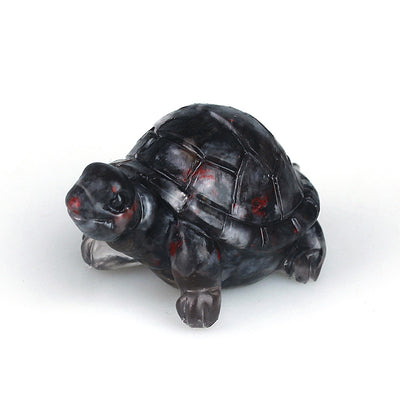 Olivenorma Cute Little Turtle Ornament Gemstone Decoration