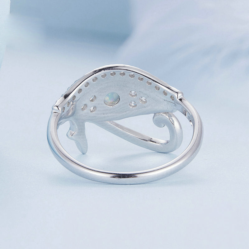 Olivenorma Sterling Silver S925 Eye Of Horus Ring