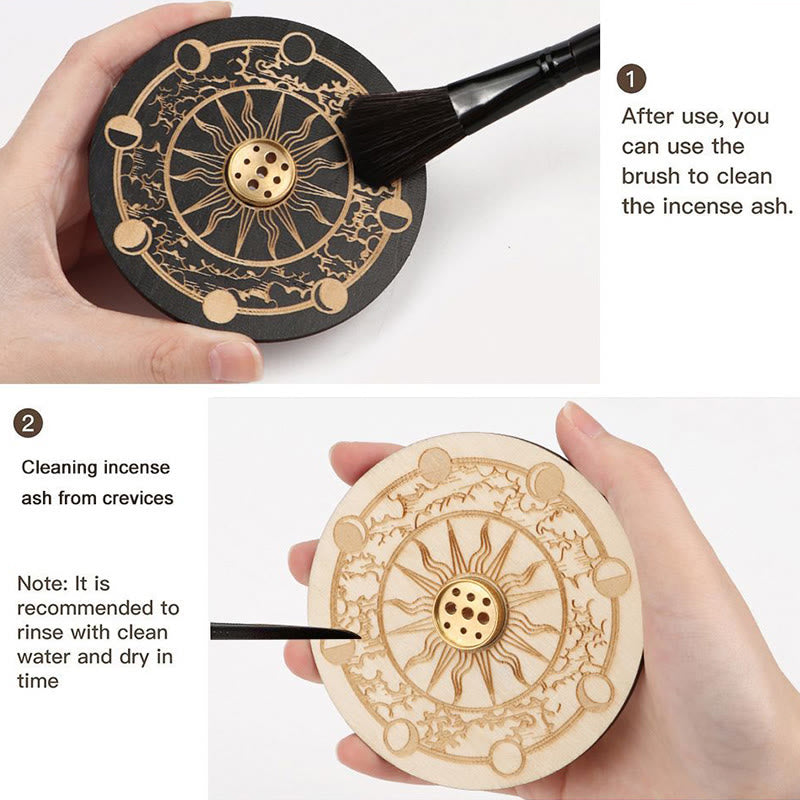 Olivenorma Lotus Purity Wooden Incense Stick Holder