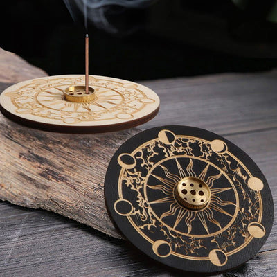 Olivenorma Lotus Purity Wooden Incense Stick Holder