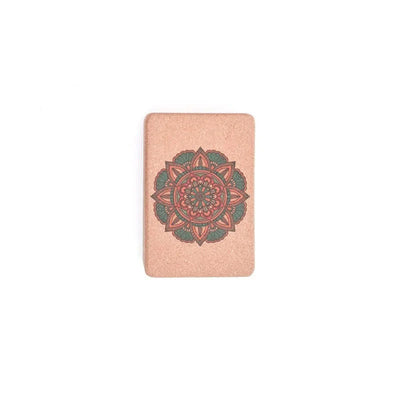 Olivenorma Soft Non-Slip Premium Mandala Cork Yoga Block