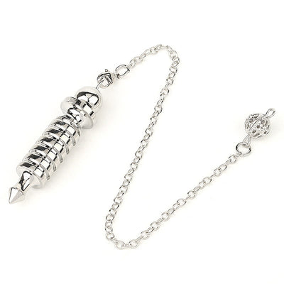 Olivenorma Double ISIS Metal Dowsing Healing Pendulum