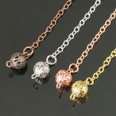 Olivenorma Metal Spiral Reiki Healing Pendulum Chain