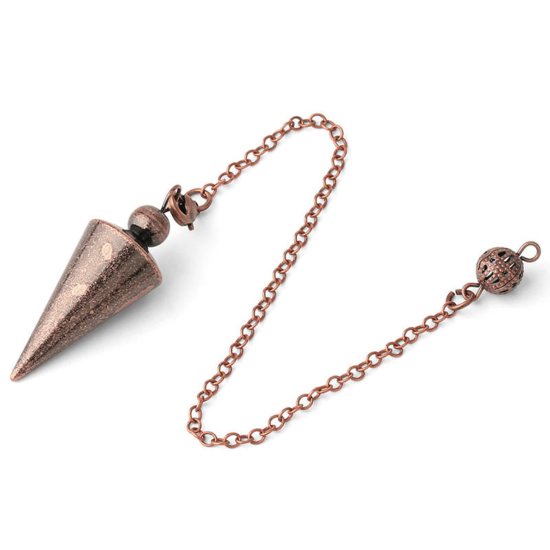 Olivenorma Metal Spiritual Point Divination Dowsing Pendulum