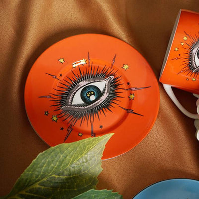 Olivenorma Turkish Evil Eye Ceramic Mug Set Cup