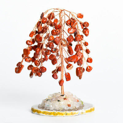 Olivenorma Natural Crystal Base Willow Feng Shui Tree