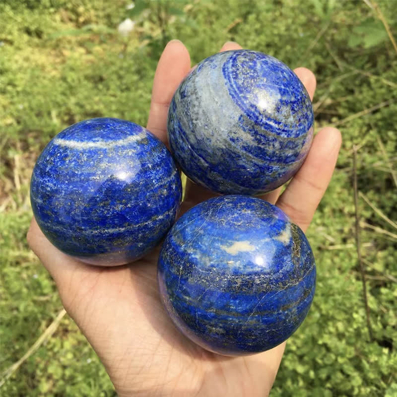 Olivenorma Natural Lapis Lazuli Crystal Sphere