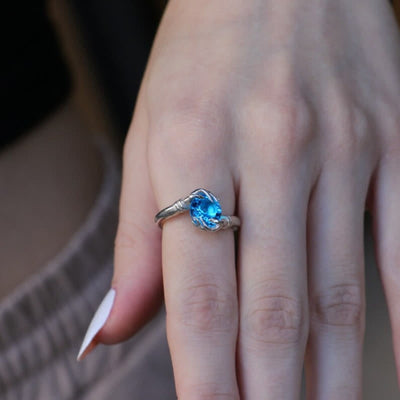 Olivenorma "The Secret of Cosmo" - Crystal Gemstone Ring