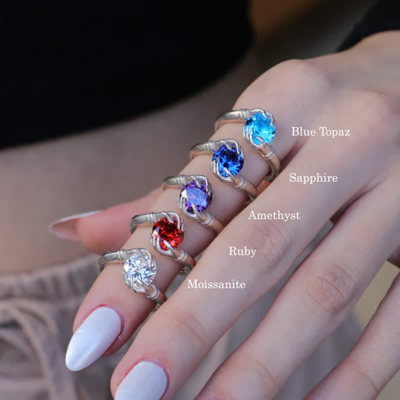 Olivenorma "The Secret of Cosmo" - Crystal Gemstone Ring
