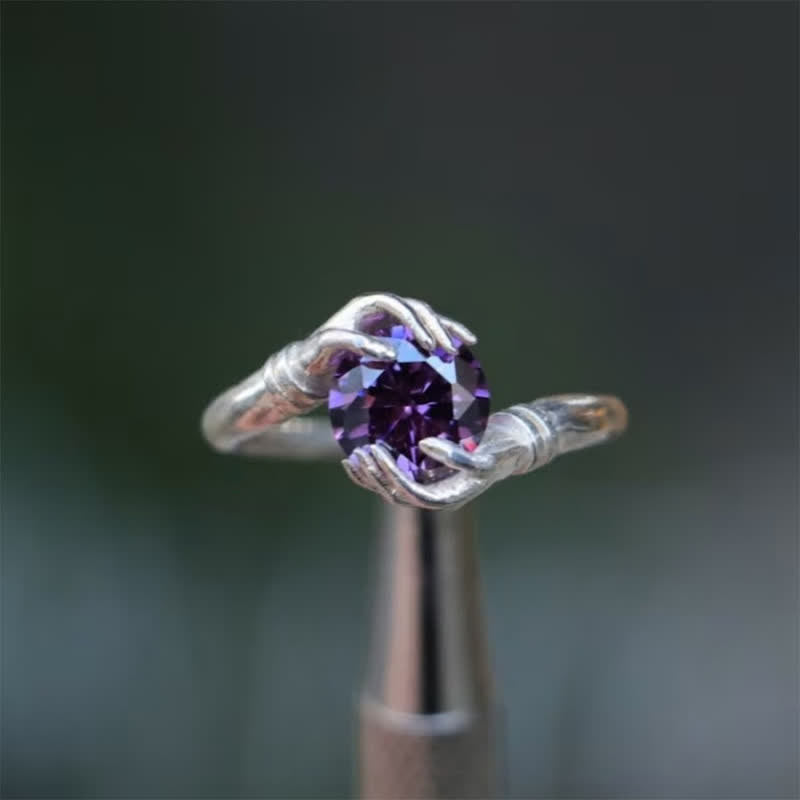 Olivenorma "The Secret of Cosmo" - Crystal Gemstone Ring