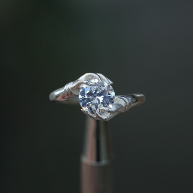 Olivenorma "The Secret of Cosmo" - Crystal Gemstone Ring
