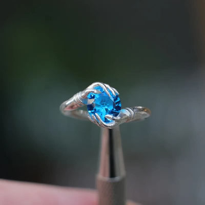 Olivenorma "The Secret of Cosmo" - Crystal Gemstone Ring