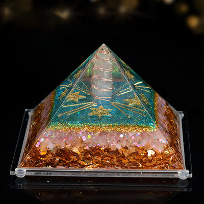 Olivenorma 8*12cm Natural Stone Orgone Pyramid