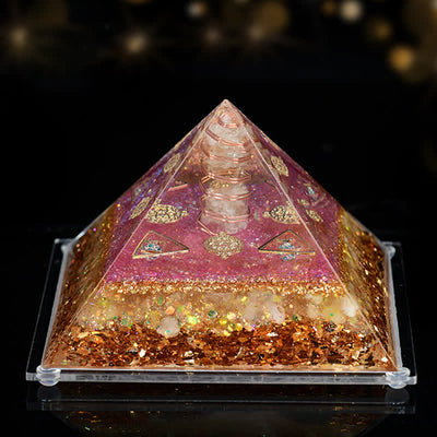 Olivenorma 8*12cm Natural Stone Orgone Pyramid