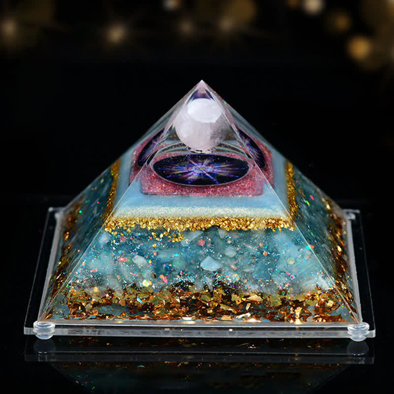 Olivenorma 8*12cm Natural Stone Orgone Pyramid