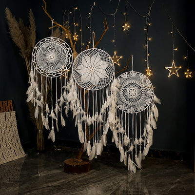 Olivenorma Multiple Patterns Bohemian Handmade Woven Dreamcatcher