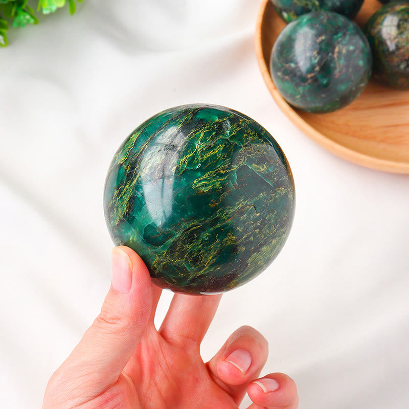 Olivenorma Natural Emerald Ball Polished Crystal Sphere